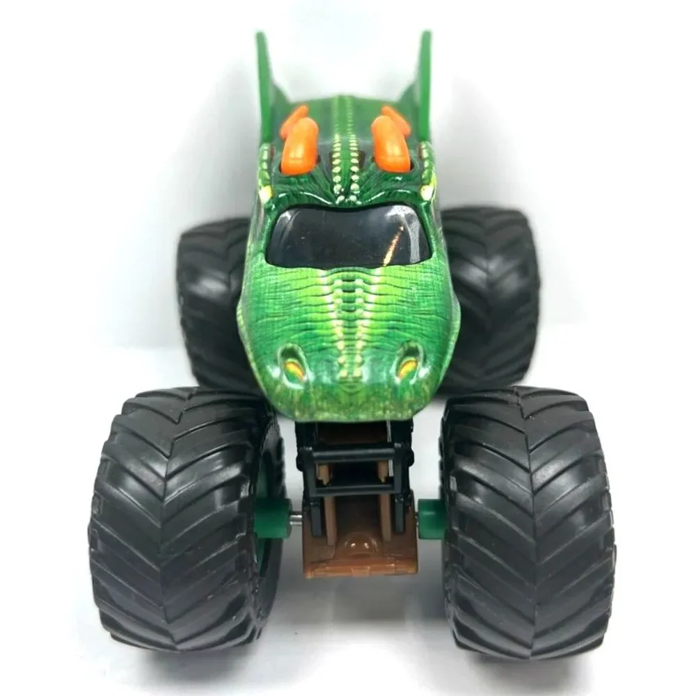 Monster Jam Diecast Monster Trucks - Scooby-Doo,  Dragon & Iron Warrior, Lot (3)